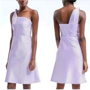 Banana Republic Seersucker fit and flare dress